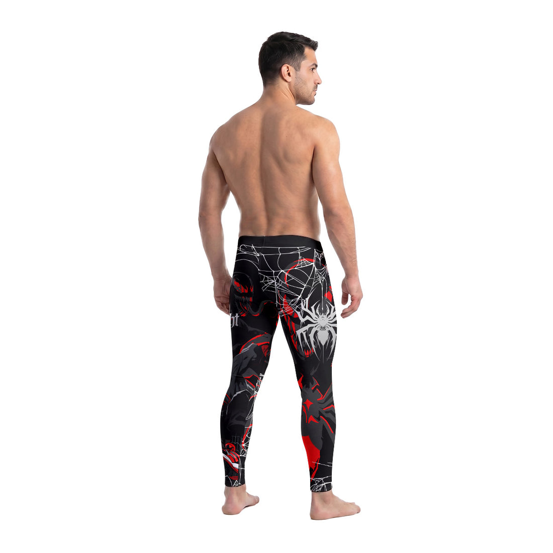  Spider Man Miles Morales Venom Men's Compression Leggings