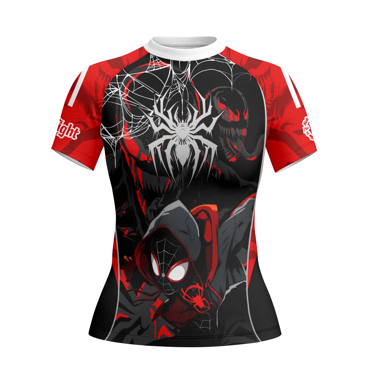  Spider Man Miles Morales Venom Rash Guard