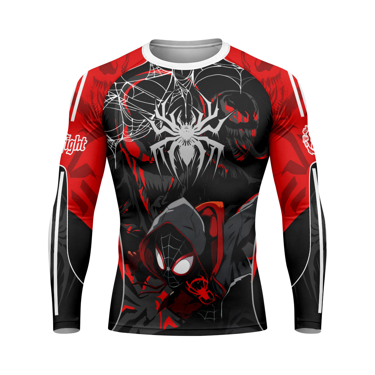  Spider Man Miles Morales Venom Rash Guard
