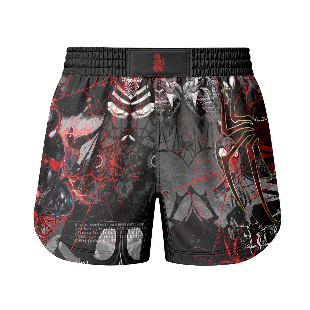 Spider Man Miles Morales Grappling Shorts