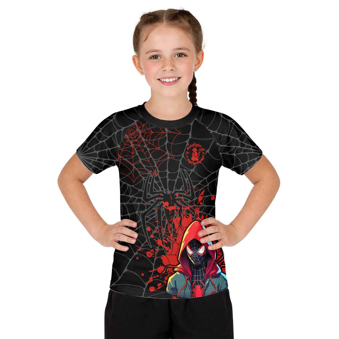 Spider Man Multiverse Kid Rash Guard
