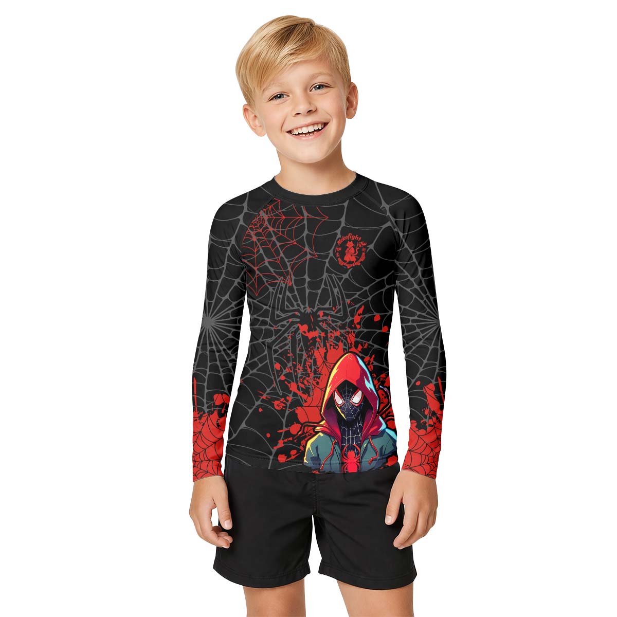 Spider Man Multiverse Kid Rash Guard