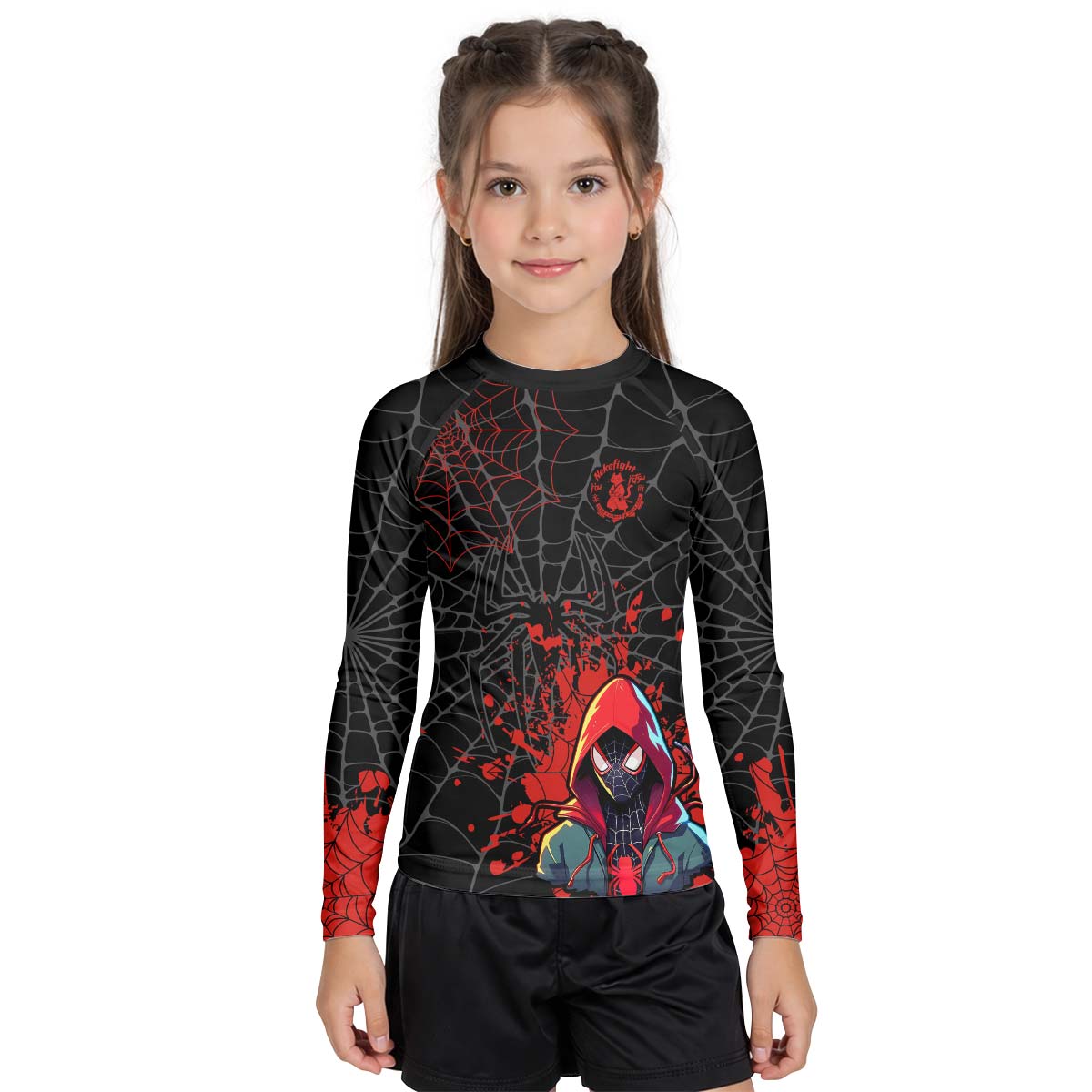 Spider Man Multiverse Kid Rash Guard