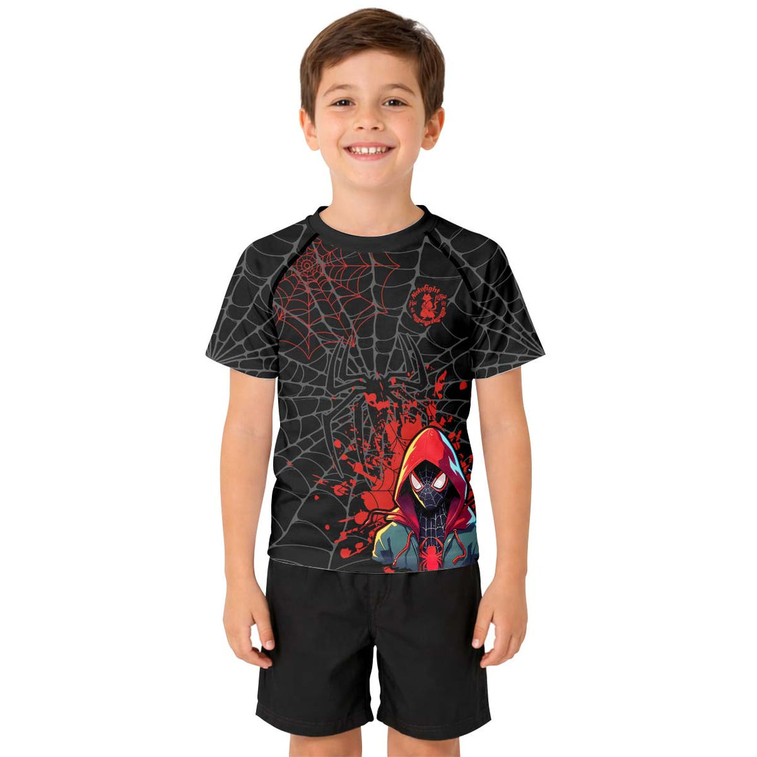 Spider Man Multiverse Kid Rash Guard