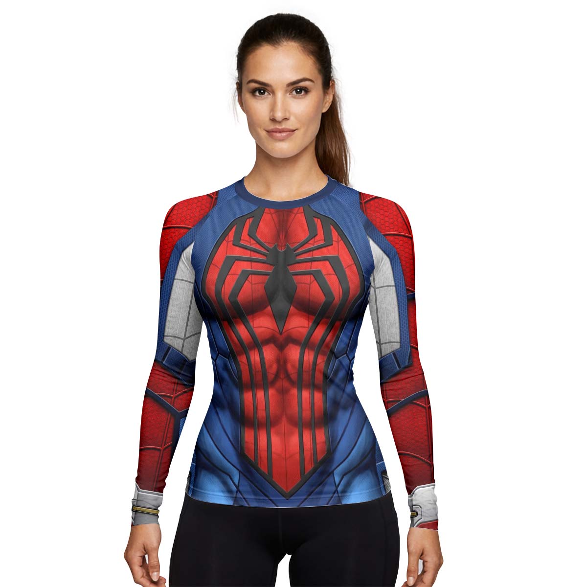 Spider Man Rival Cosplay Rash Guard