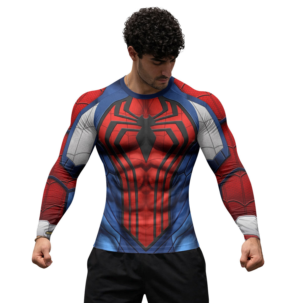 Spider Man Rival Cosplay Rash Guard