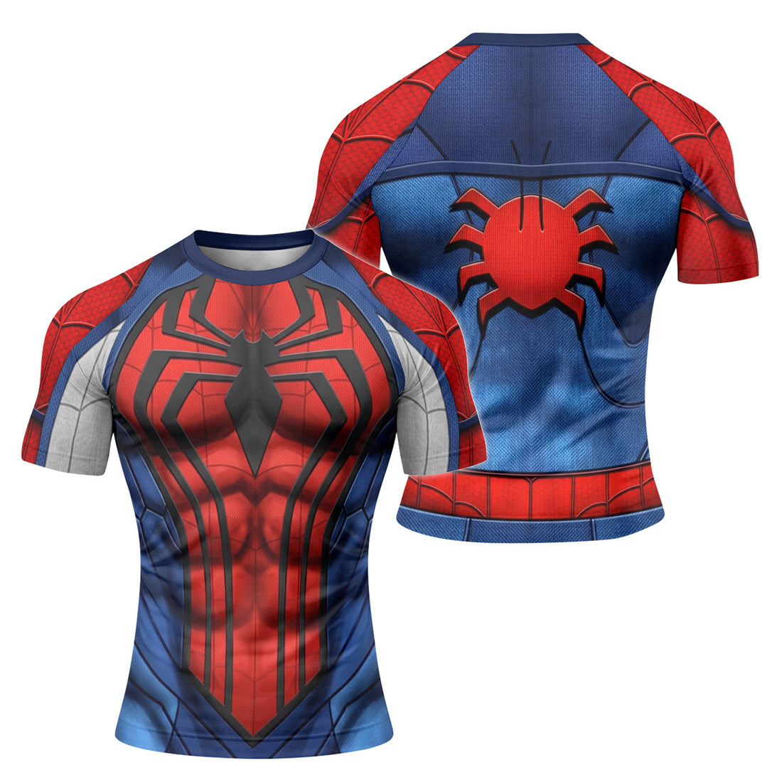 Spider Man Rival Cosplay Rash Guard