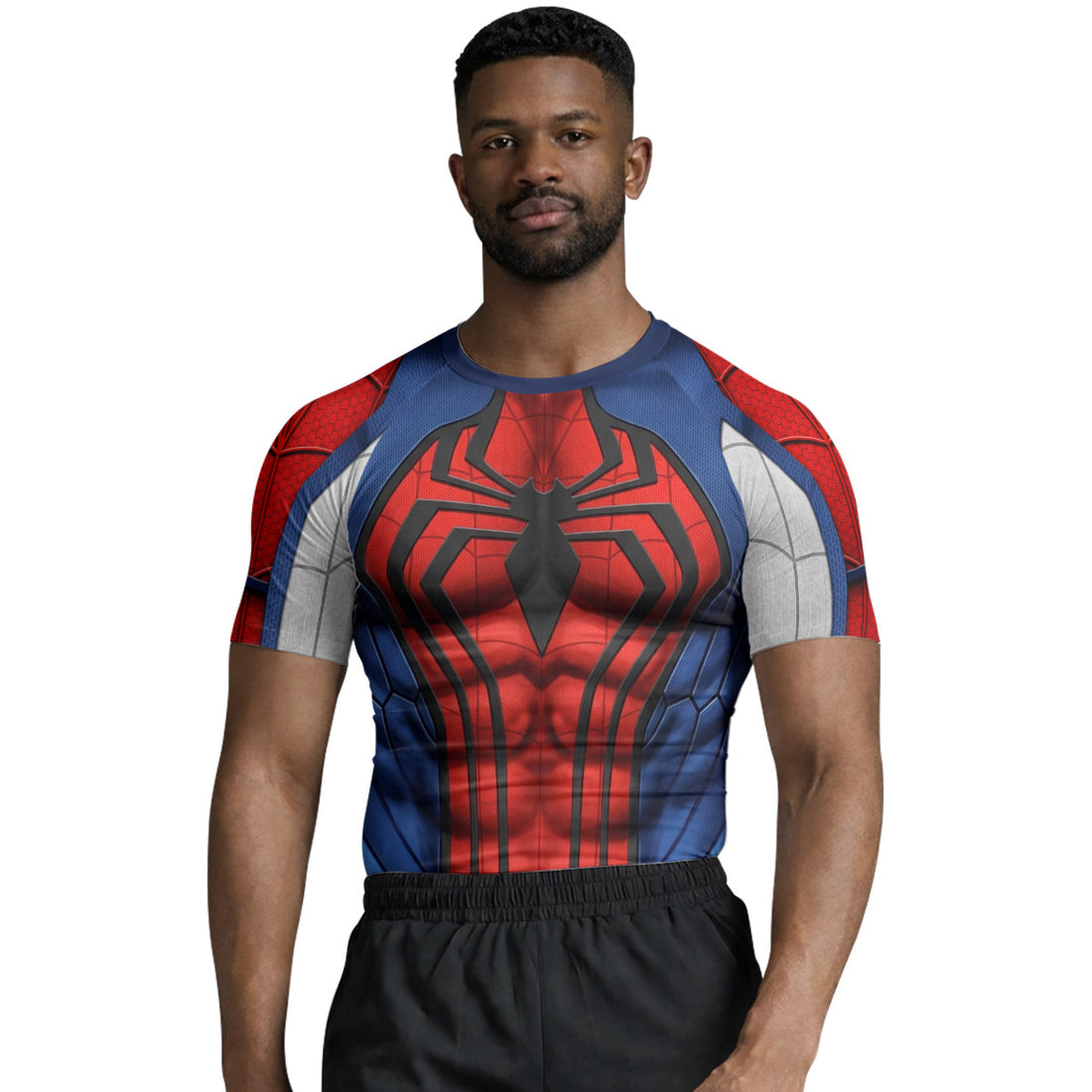 Spider Man Rival Cosplay Rash Guard