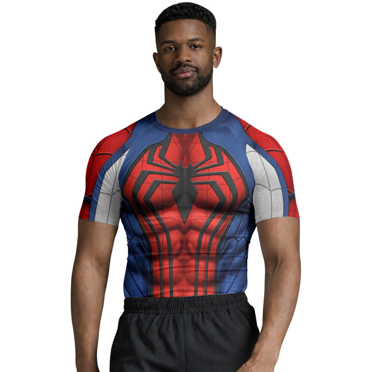 Spider Man Rival Cosplay Rash Guard