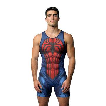 Spider Man Rival Cosplay Wrestling Singlet
