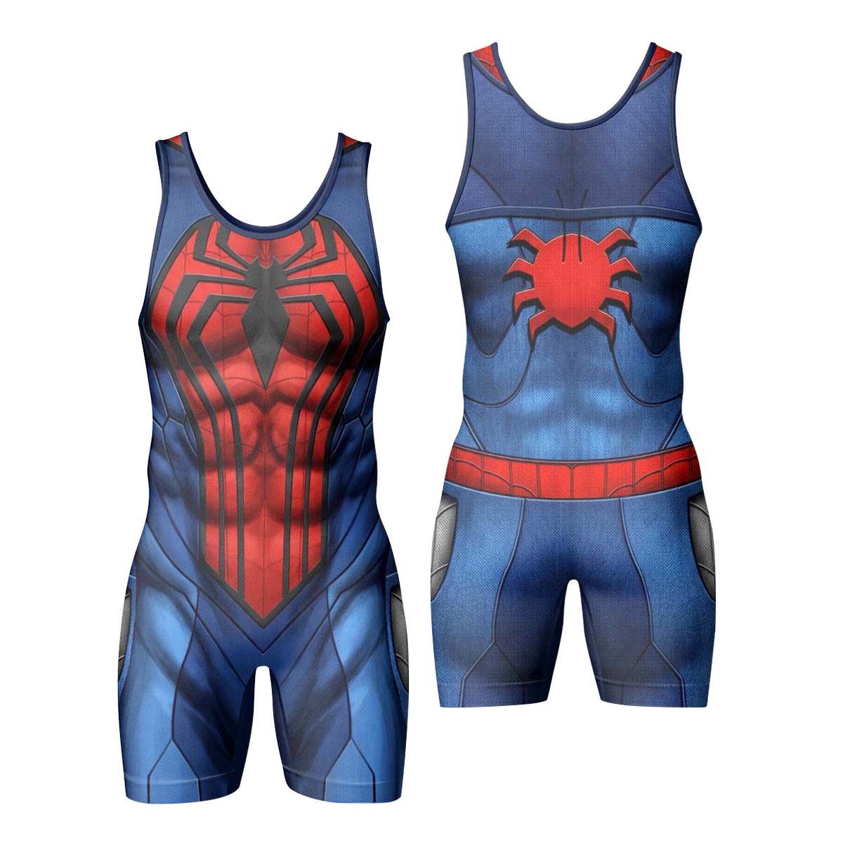 Spider Man Rival Cosplay Wrestling Singlet