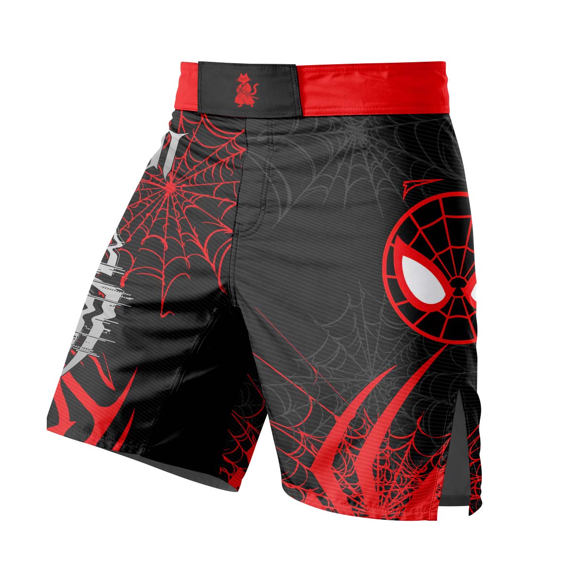  Spider Man Spider Verse Fight Shorts