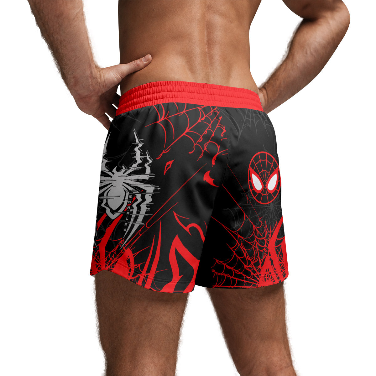  Spider Man Spider Verse Grappling Shorts