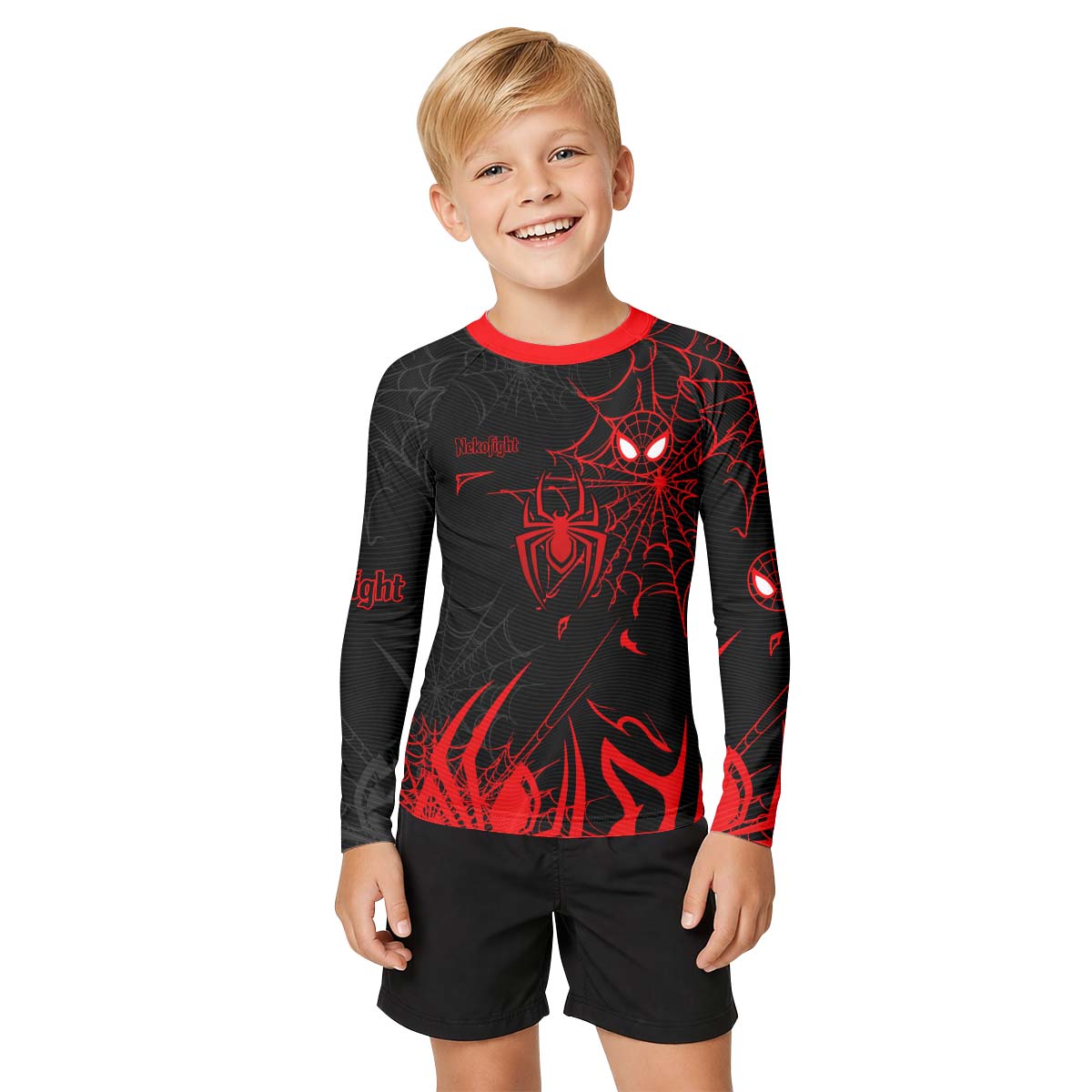  Spider Man Spider Verse Kid Rash Guard