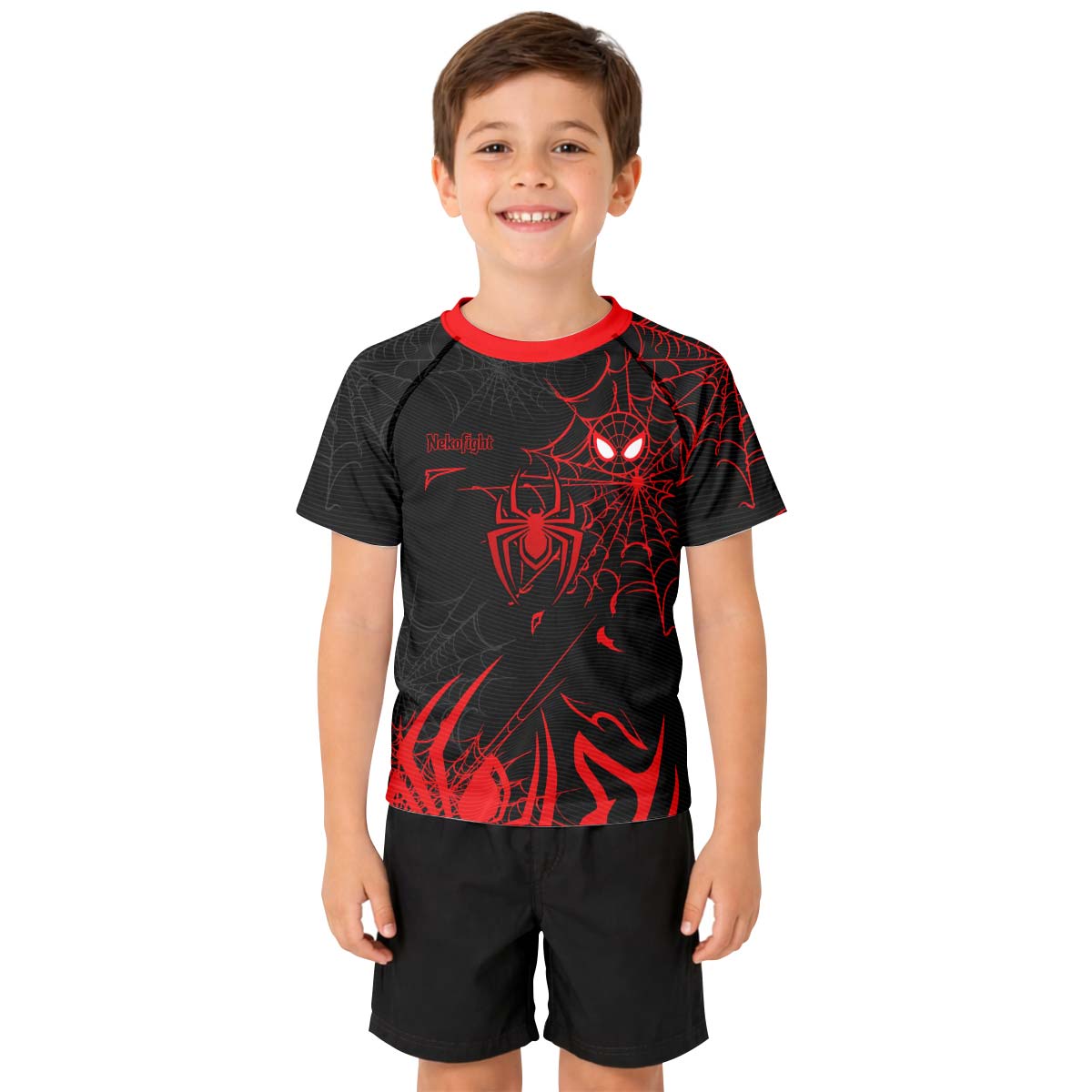  Spider Man Spider Verse Kid Rash Guard