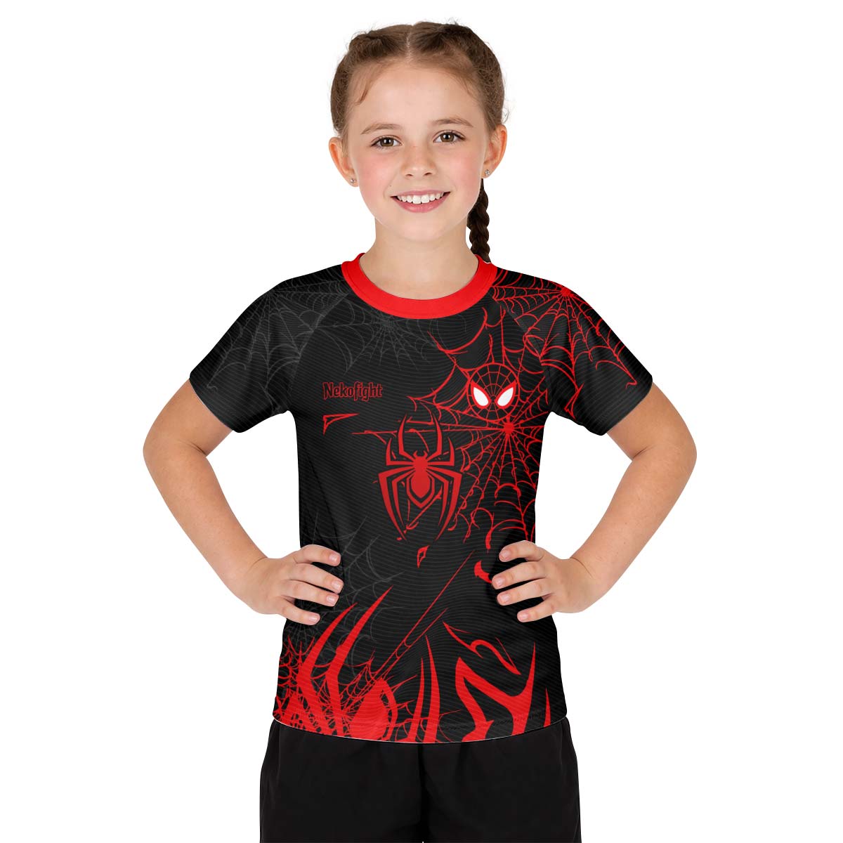  Spider Man Spider Verse Kid Rash Guard