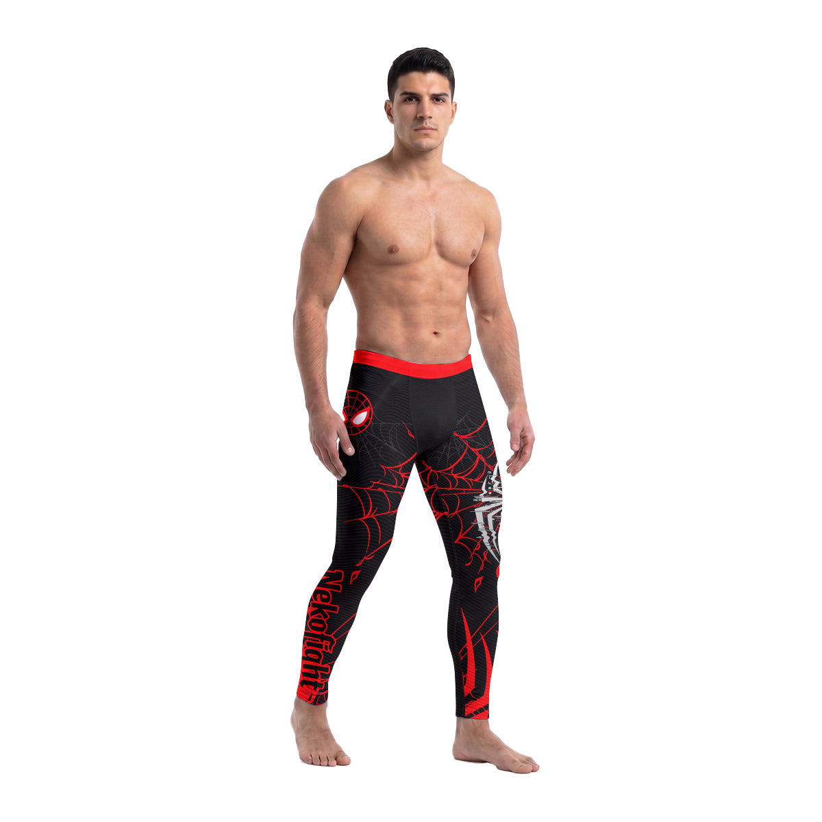  Spider Man Spider Verse Men's Compression Leggings