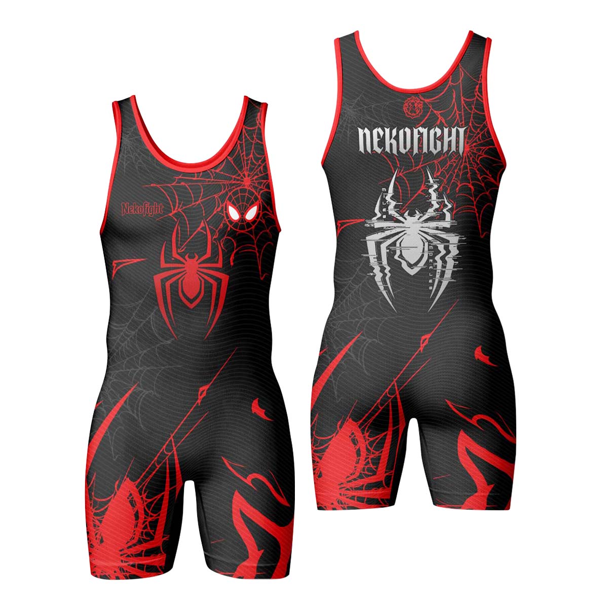  Spider Man Spider Verse Wrestling Singlet