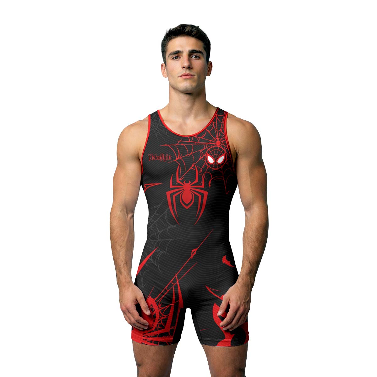 Spider Man Spider Verse Wrestling Singlet