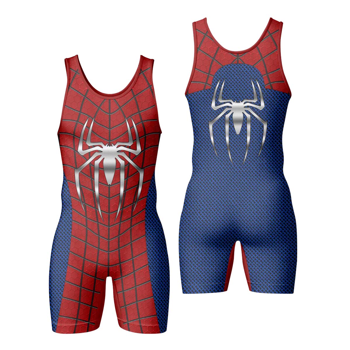 Spider Man Wrestling Singlet