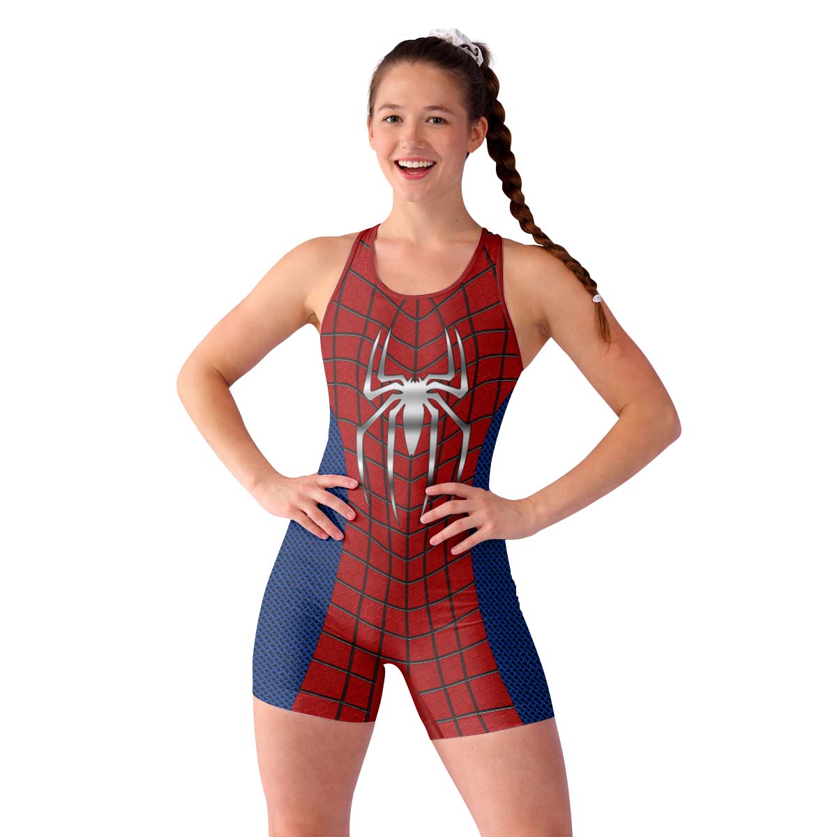 Spider Man Wrestling Singlet