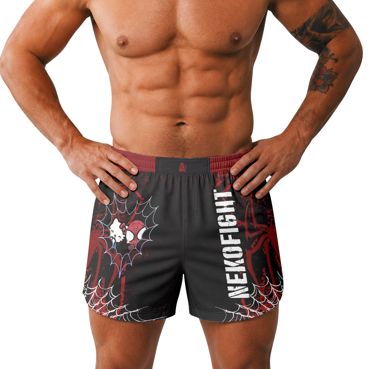  Spider Man x Hello Kitty Grappling Shorts