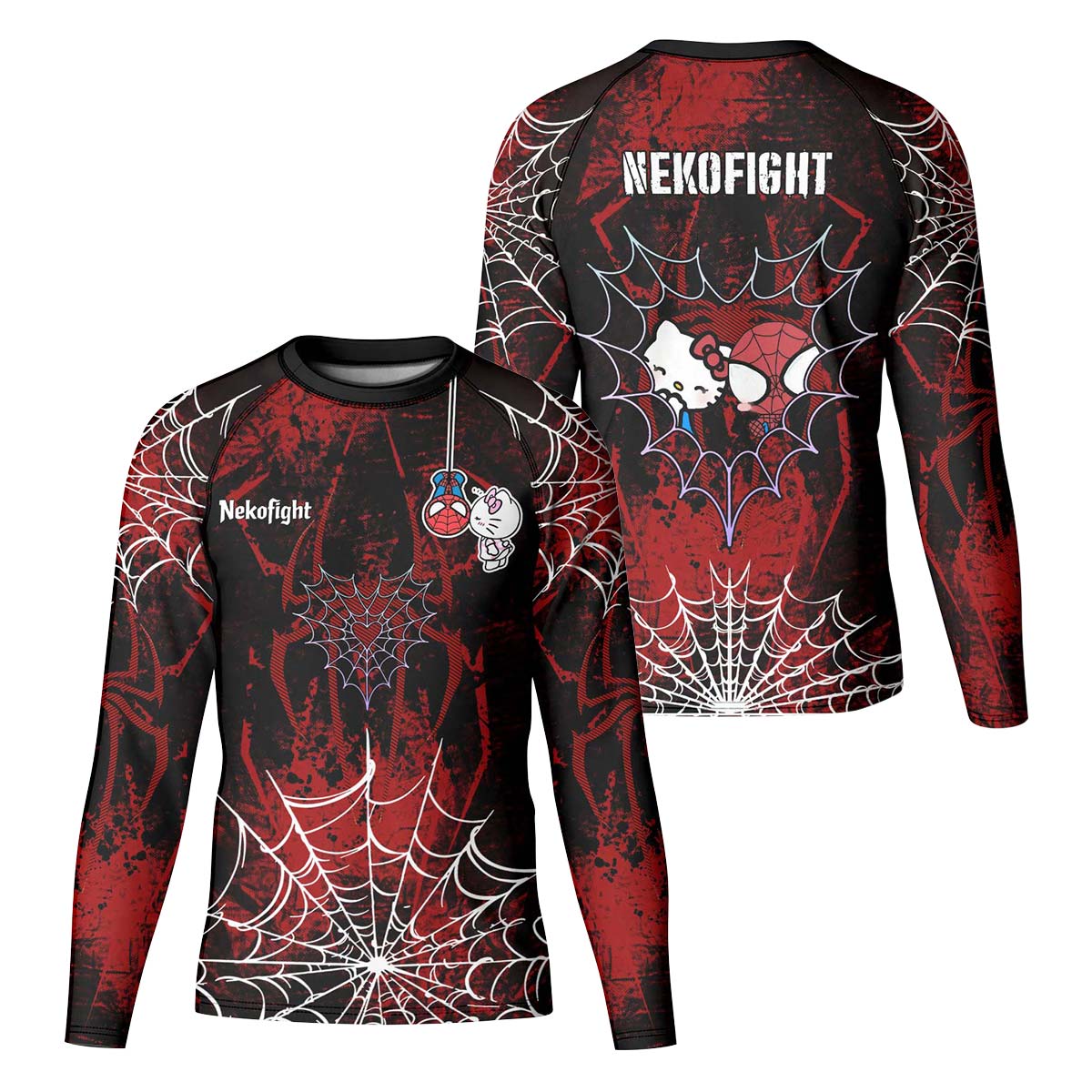  Spider Man x Hello Kitty Kid Rash Guard