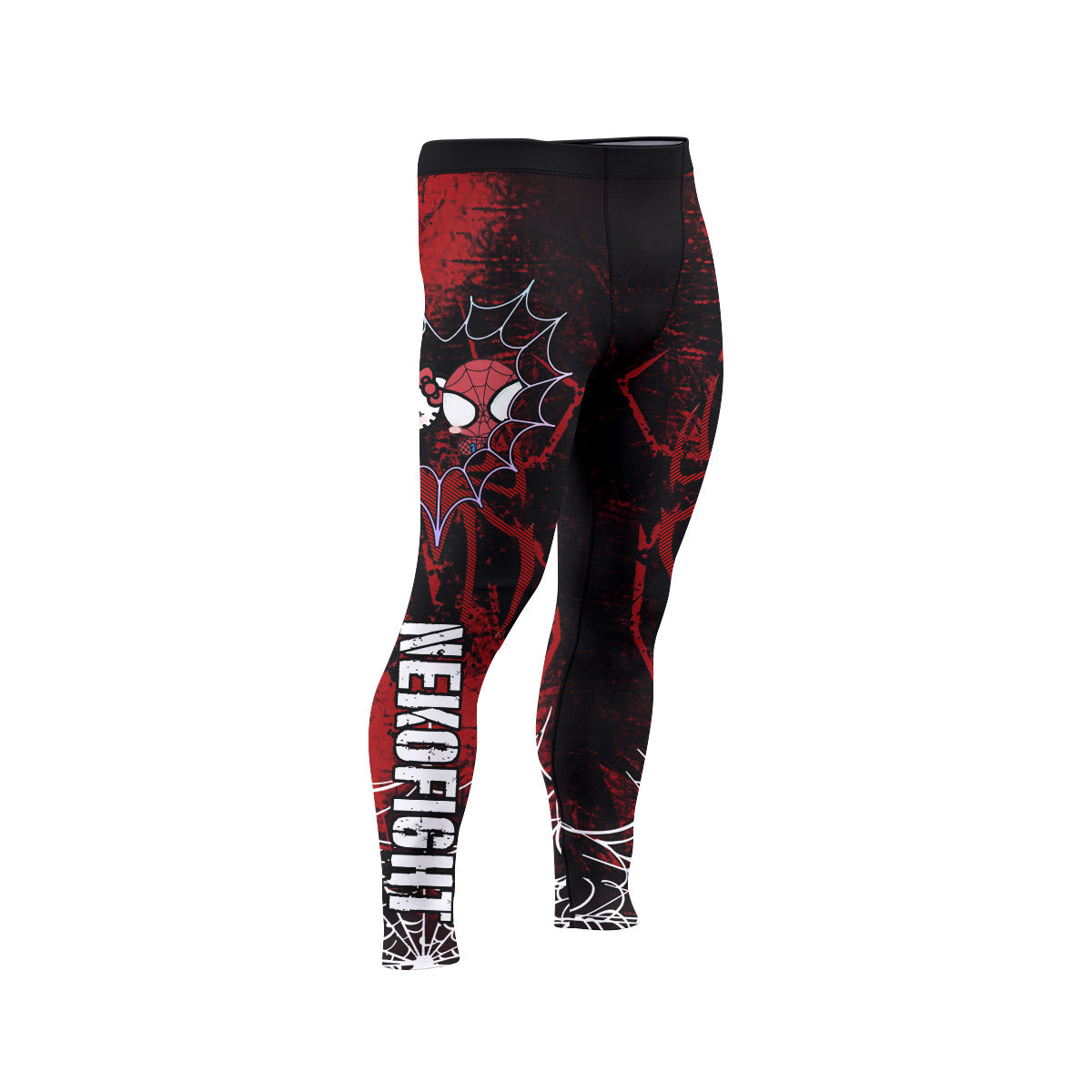  Spider Man x Hello Kitty Men's Compression Leggings