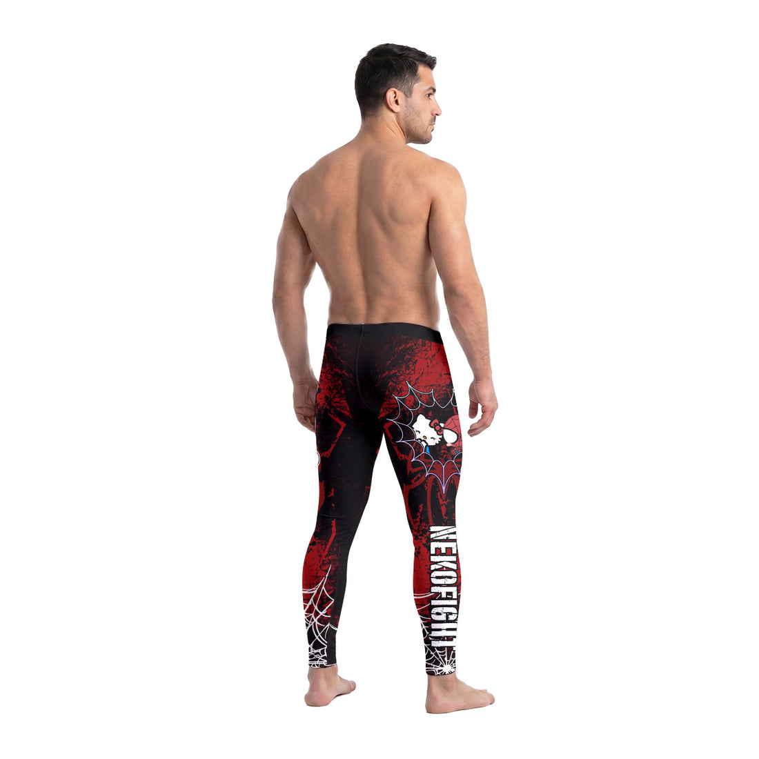  Spider Man x Hello Kitty Men's Compression Leggings