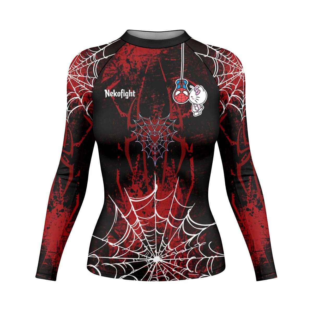  Spider Man x Hello Kitty Rash Guard