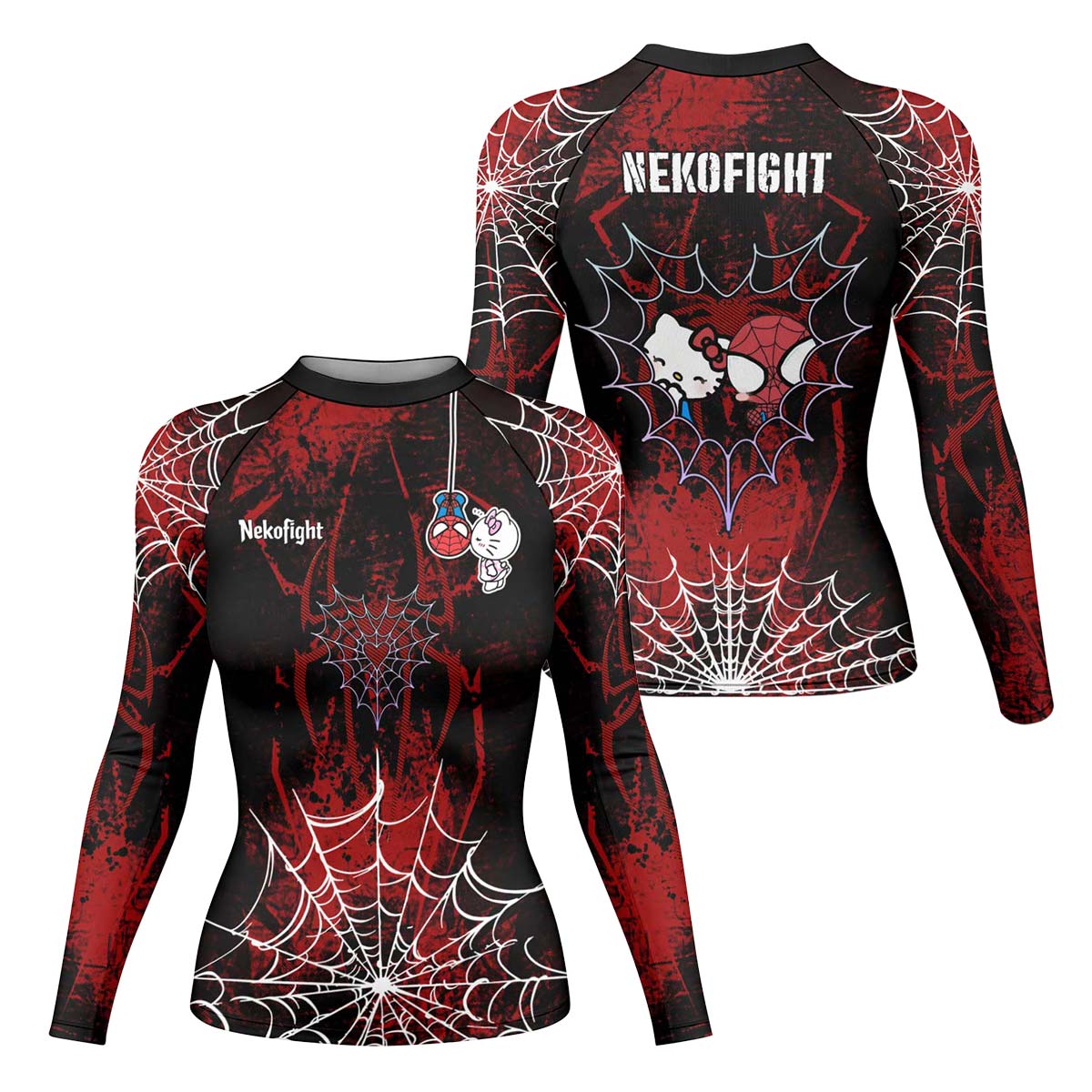  Spider Man x Hello Kitty Rash Guard