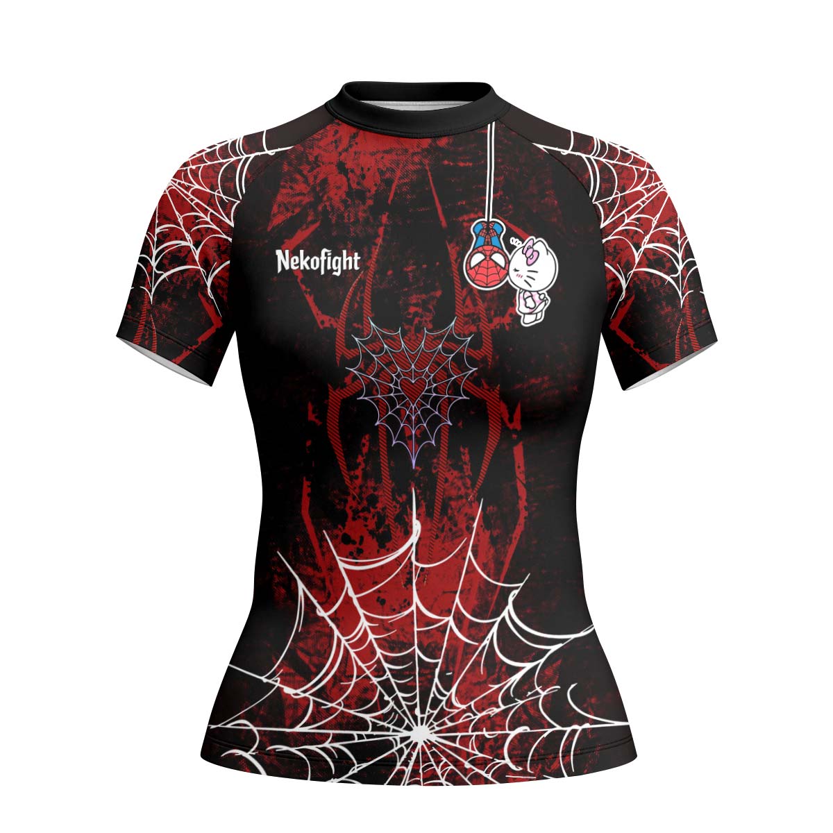 Spider Man x Hello Kitty Rash Guard