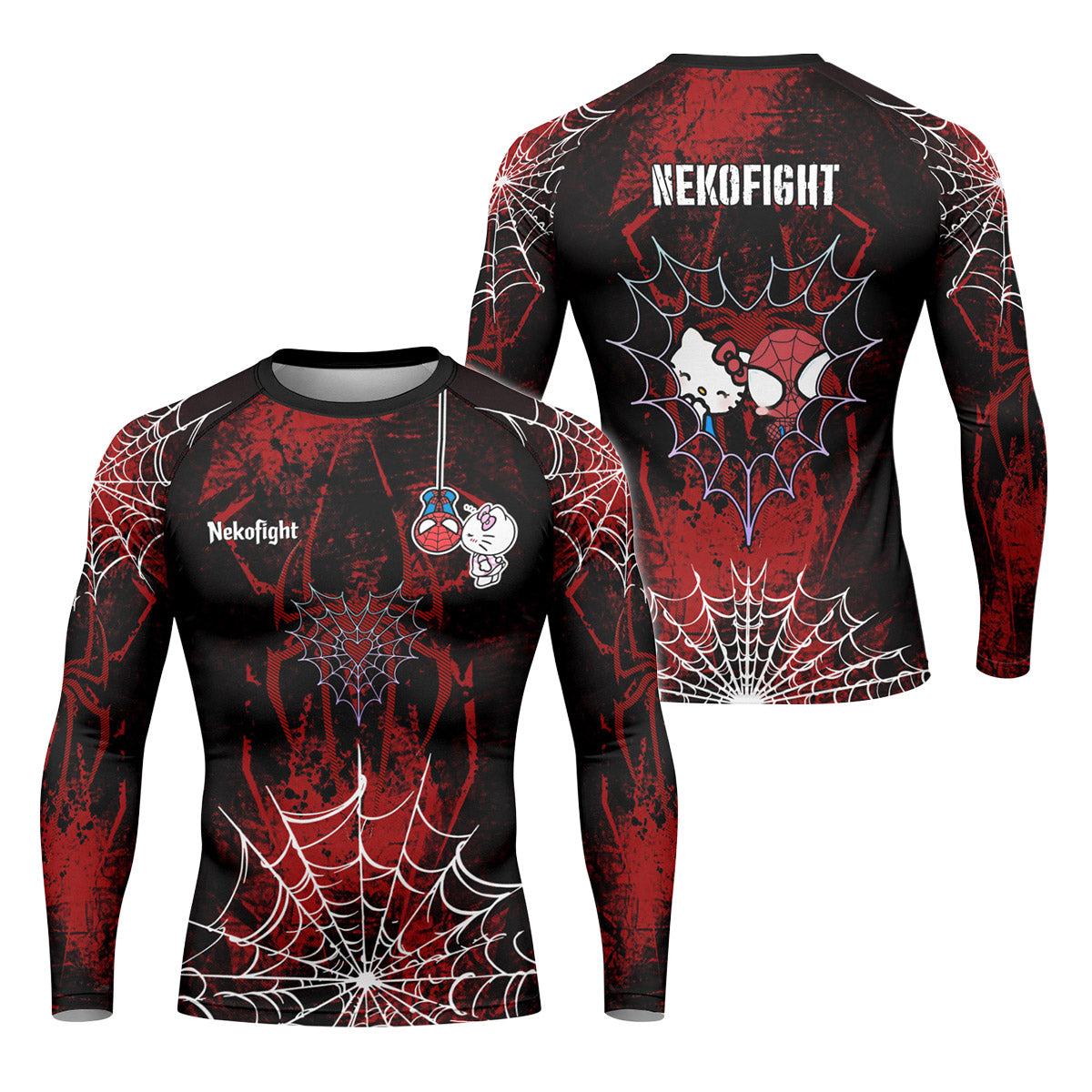  Spider Man x Hello Kitty Rash Guard