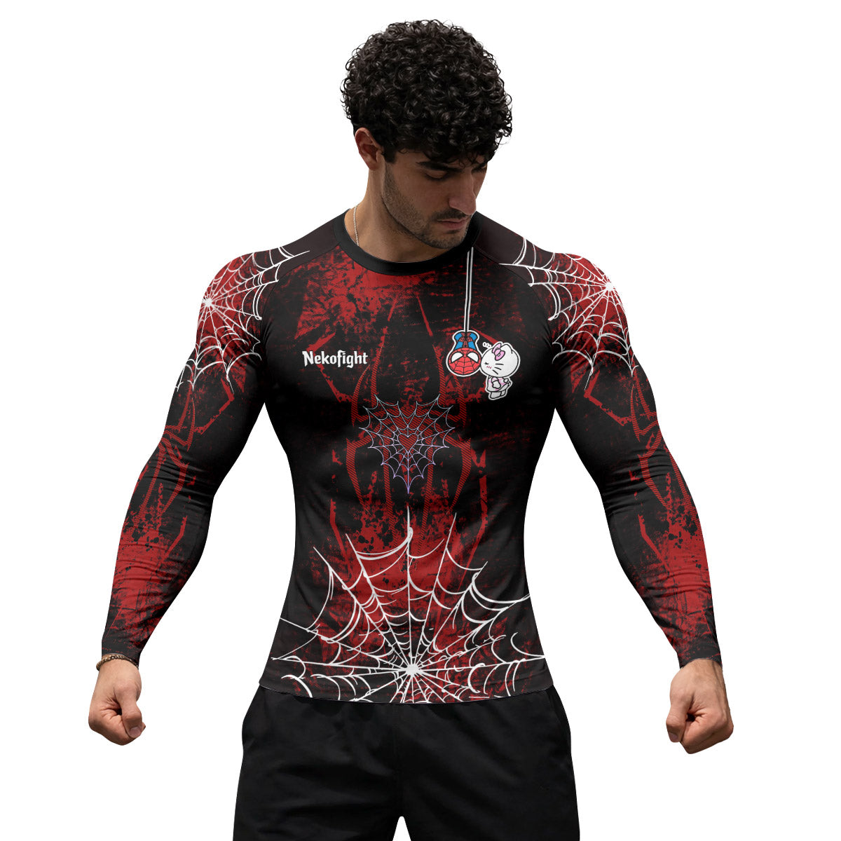  Spider Man x Hello Kitty Rash Guard