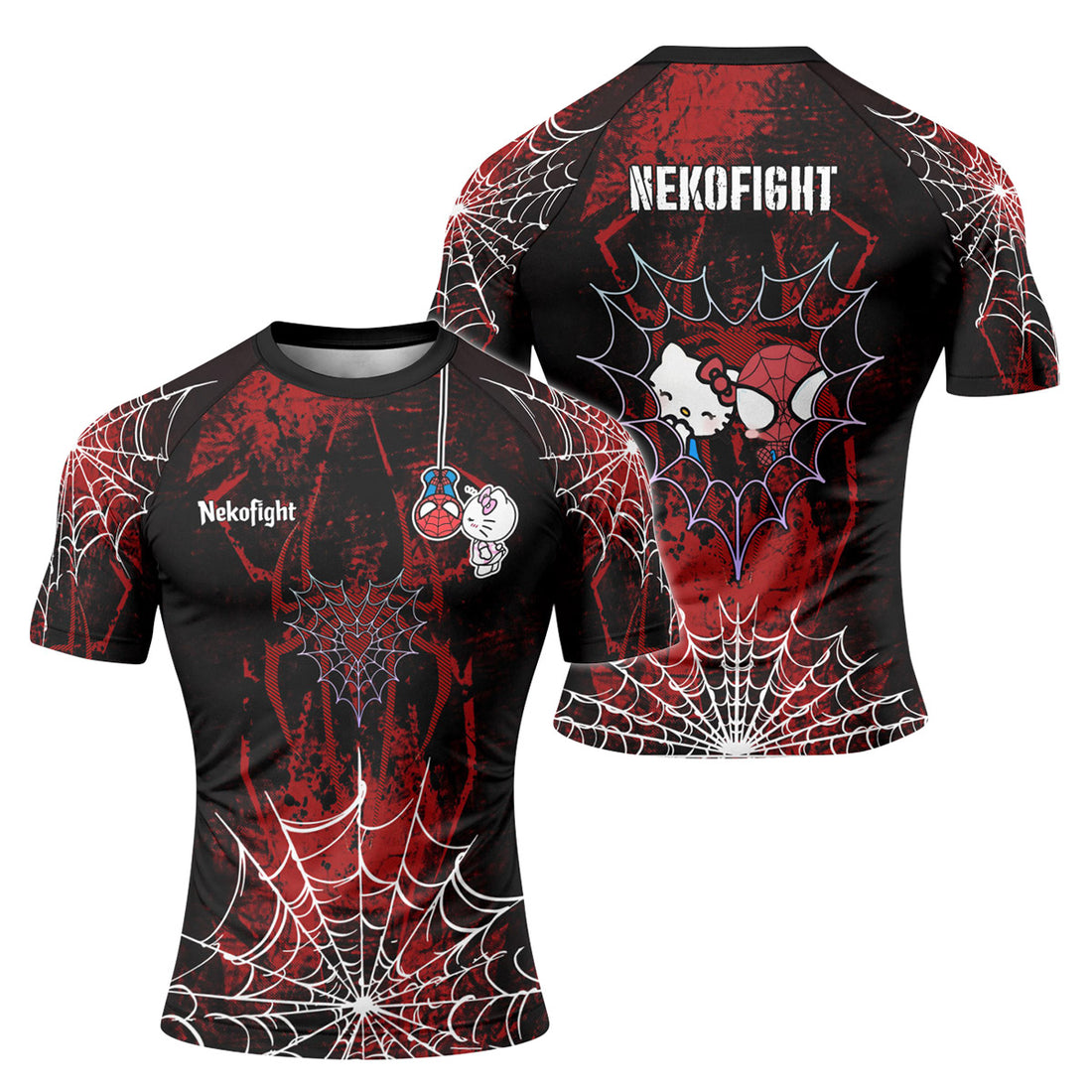  Spider Man x Hello Kitty Rash Guard