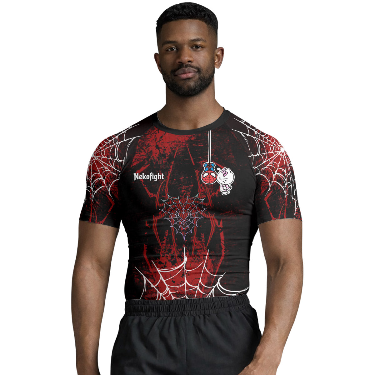  Spider Man x Hello Kitty Rash Guard