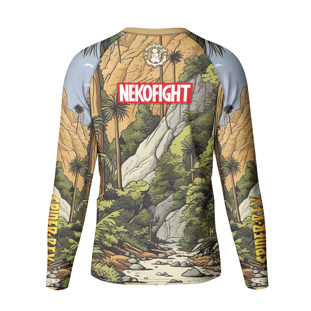 Spider Rex Ancient Time Kid Rash Guard