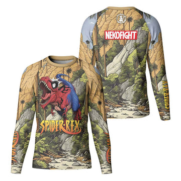 Spider Rex Ancient Time Kid Rash Guard