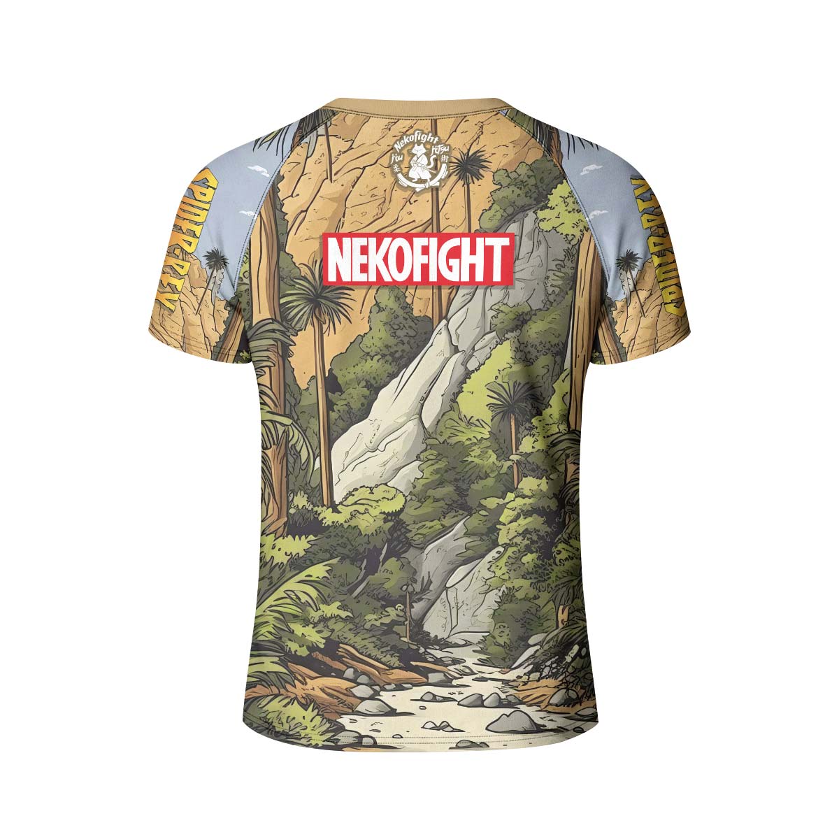 Spider Rex Ancient Time Kid Rash Guard