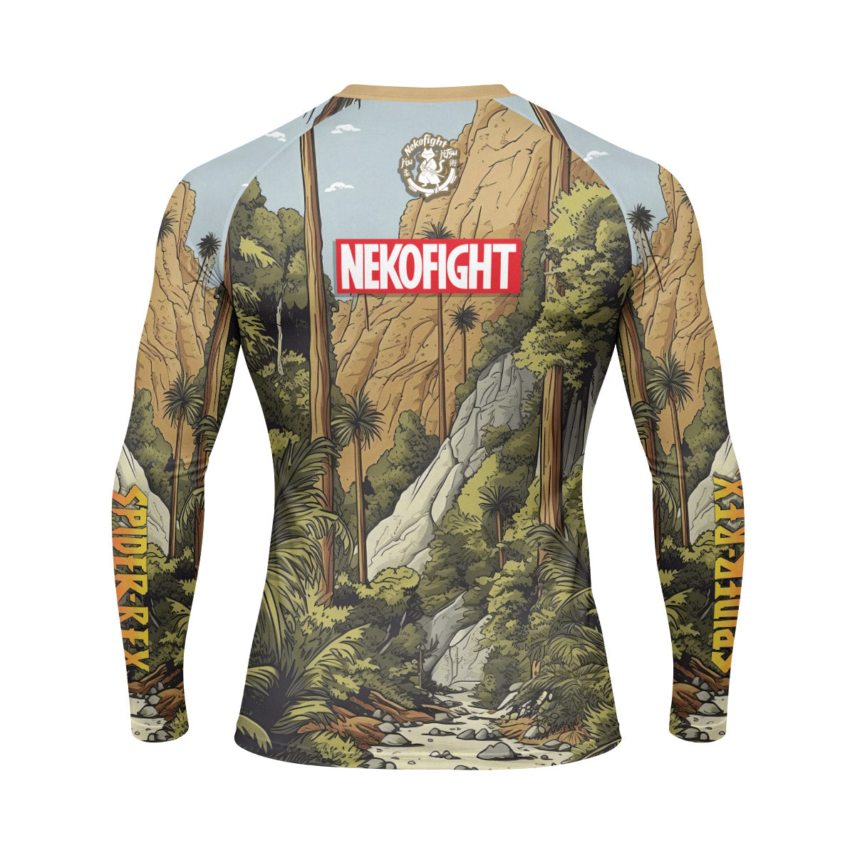 Spider Rex Ancient Time Rash Guard
