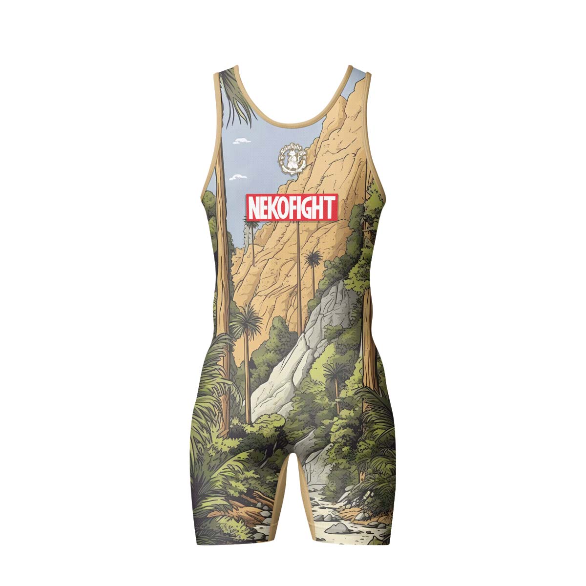 Spider Rex Ancient Time Wrestling Singlet