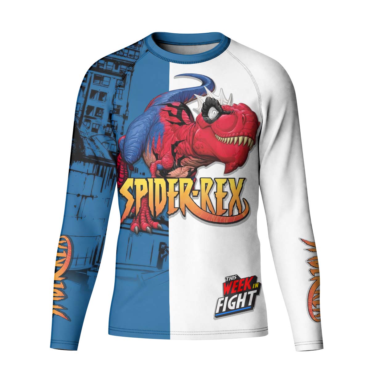 Spider Rex Fight Week Kid Rash Guard