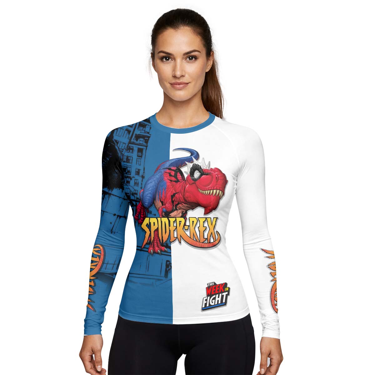 Spider Rex Fight Week Rash Guard