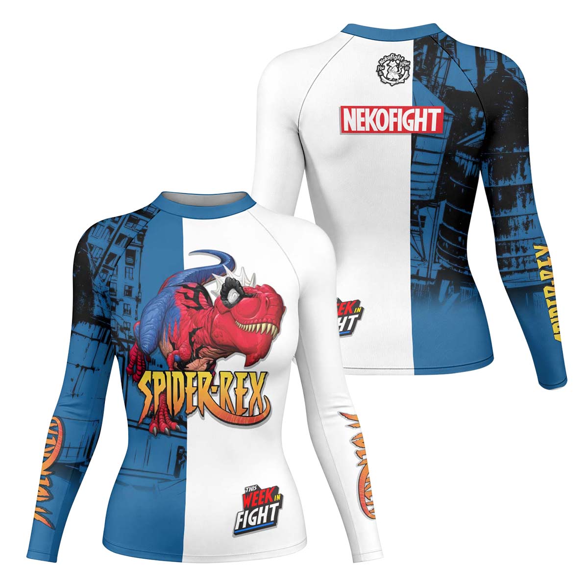 Spider Rex Fight Week Rash Guard