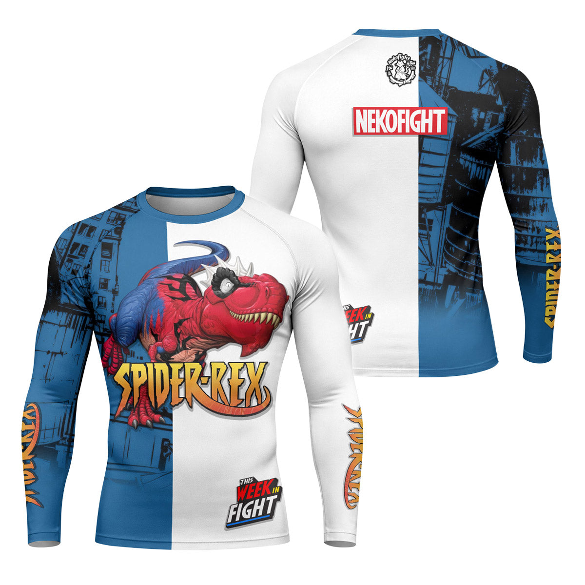 Spider Rex Fight Week Rash Guard