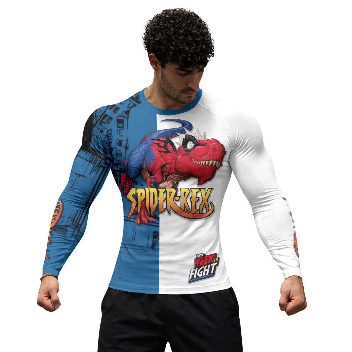 Spider Rex Fight Week Rash Guard