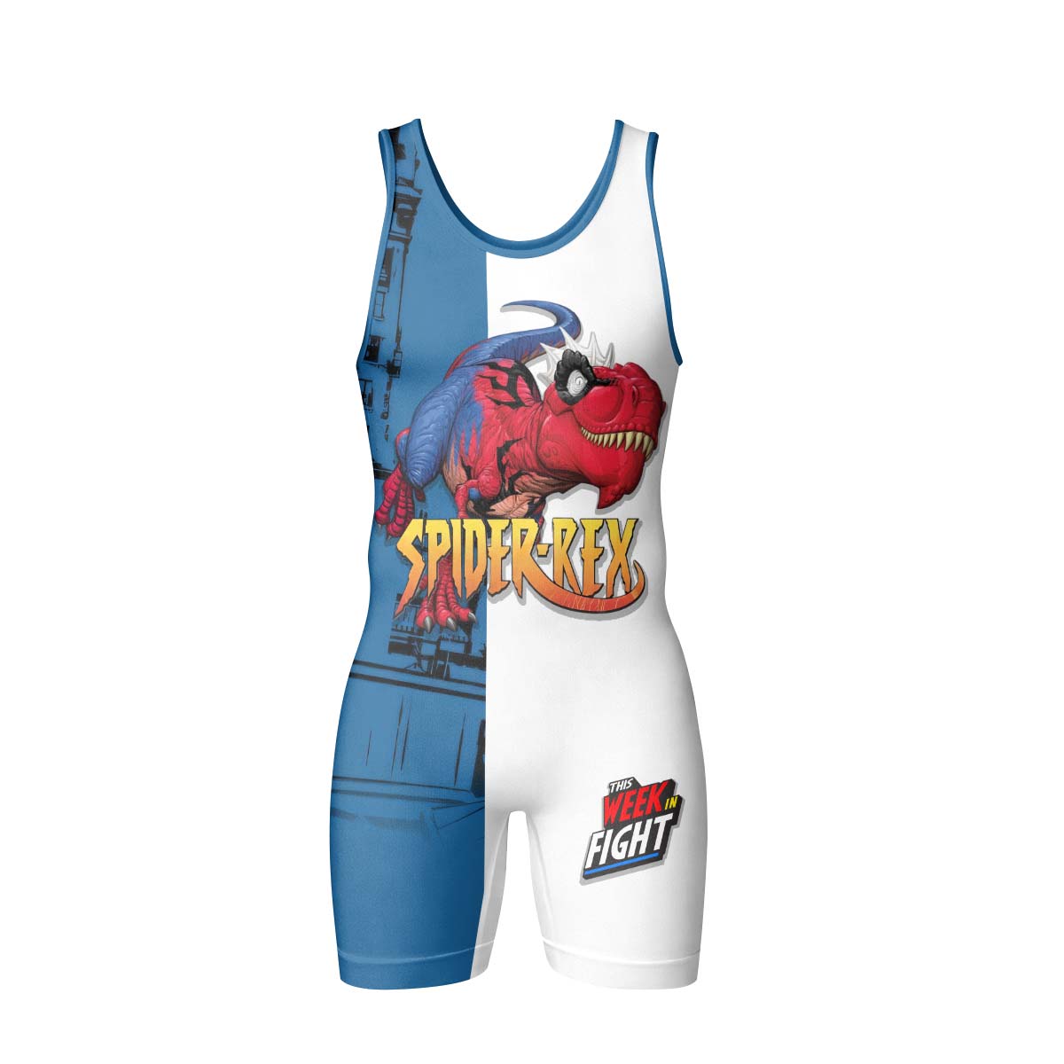 Spider Rex Fight Week Wrestling Singlet