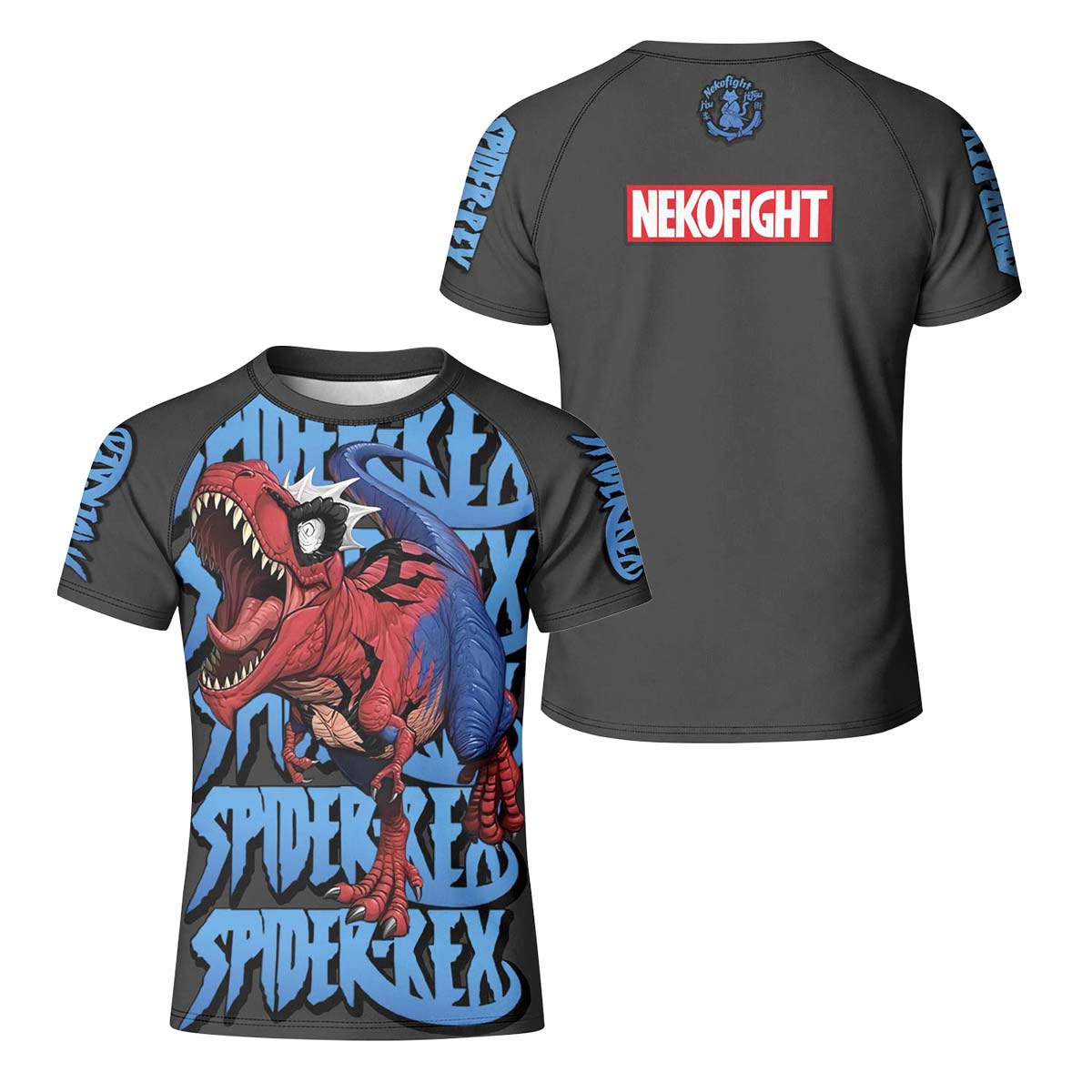 Spider Rex Kid Rash Guard
