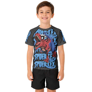 Spider Rex Kid Rash Guard