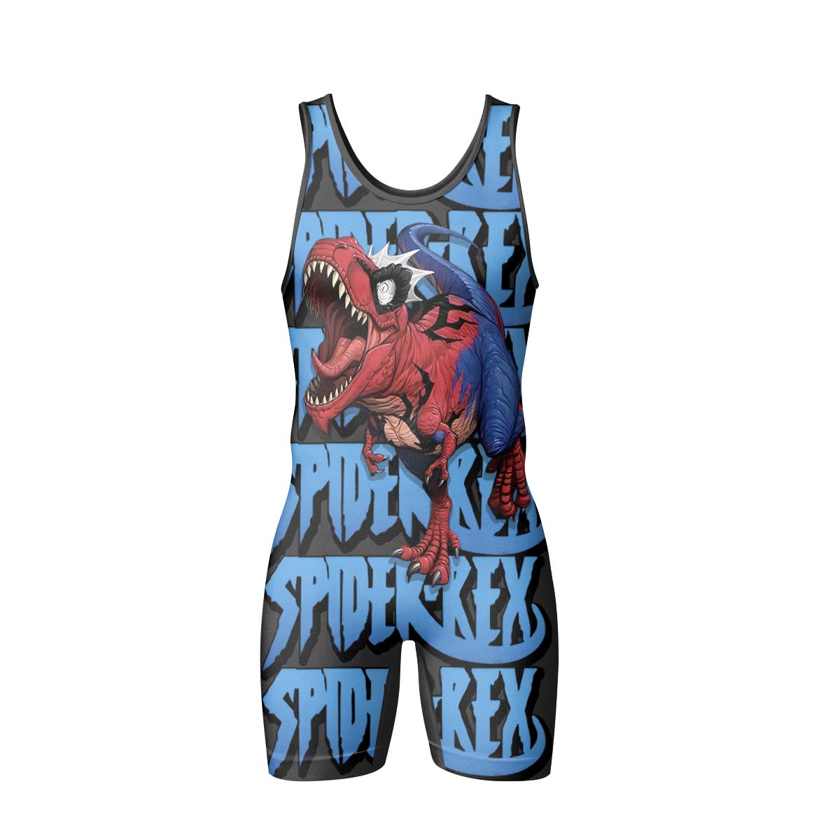 Spider Rex Wrestling Singlet
